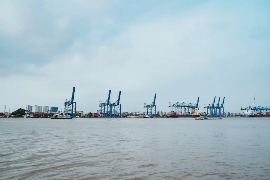 Overview of vietnam's key ports, showcasing major shipping hubs like ho chi minh city and hai phong, essential for international trade and logistics services by slg logistics