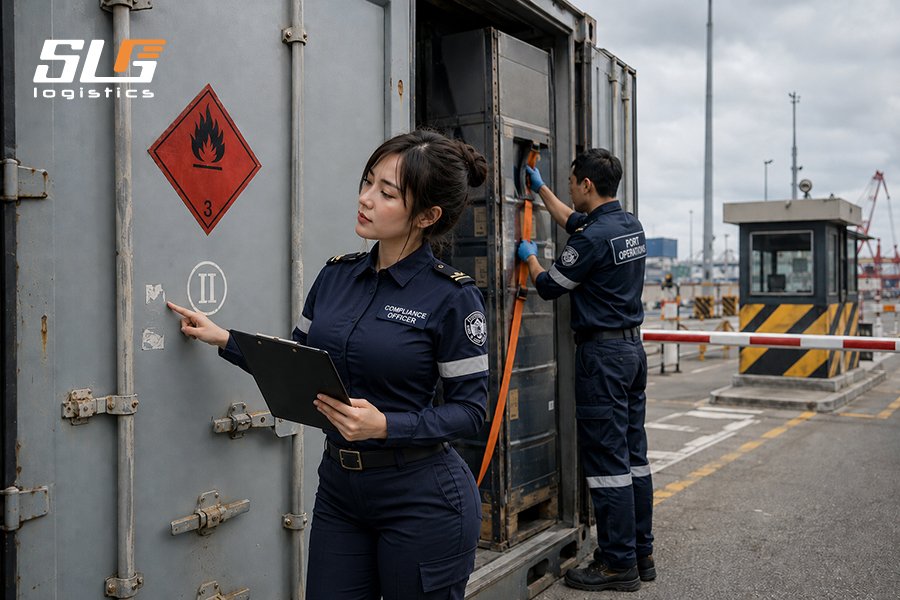 Shipping Dangerous Goods from the UK: Operational and Compliance Guide 1 Port Inspection